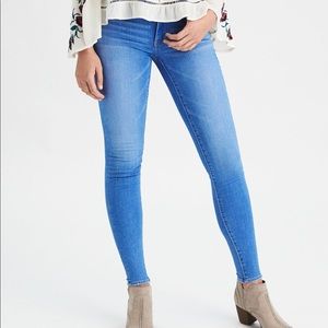 AE Vivid Blue Jeggings